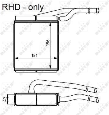 Heat Exchanger, interior heating 54226 - image 3