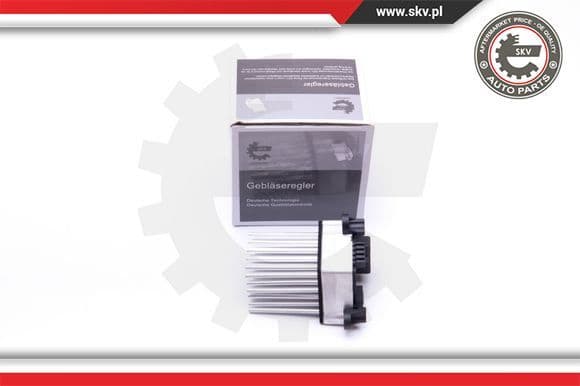 Resistor, interior blower 94SKV070