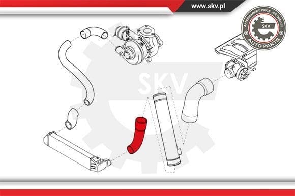 Charge Air Hose 24SKV146 - image 4