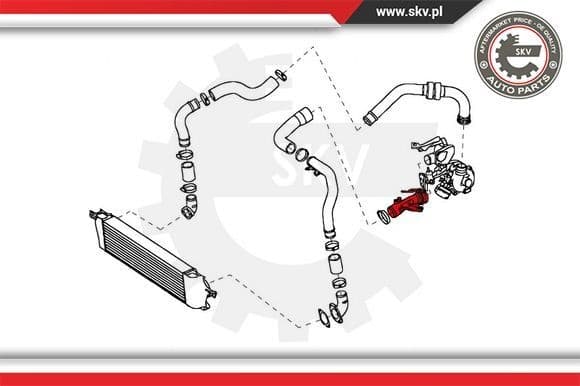 Charge Air Hose 24SKV656 - image 4