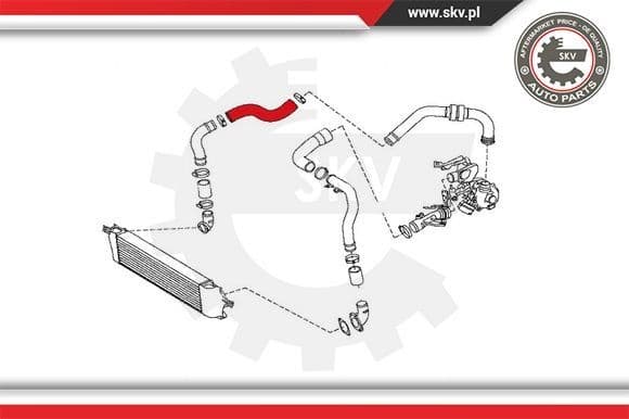 Charge Air Hose 24SKV932 - image 4