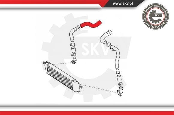 Charge Air Hose 24SKV845 - image 4