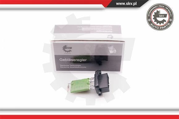 Resistor, interior blower 94SKV025