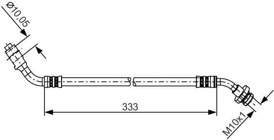 Brake Hose 1987481229