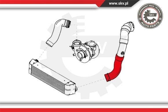 Charge Air Hose 24SKV155 - image 4