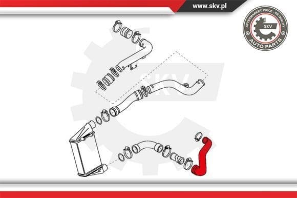 Charge Air Hose 24SKV106 - image 3