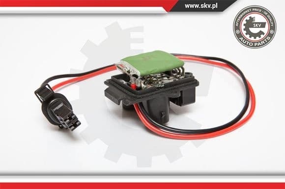 Resistor, interior blower 95SKV036 - image 3