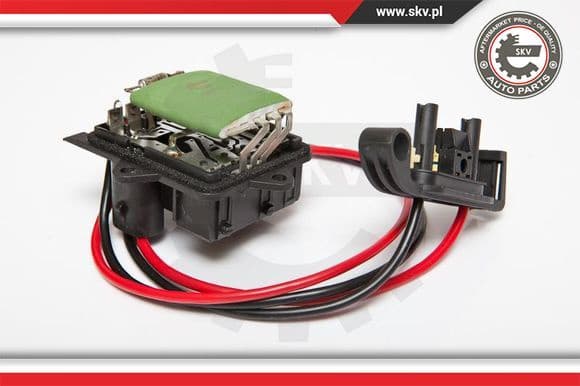 Resistor, interior blower 95SKV037 - image 2