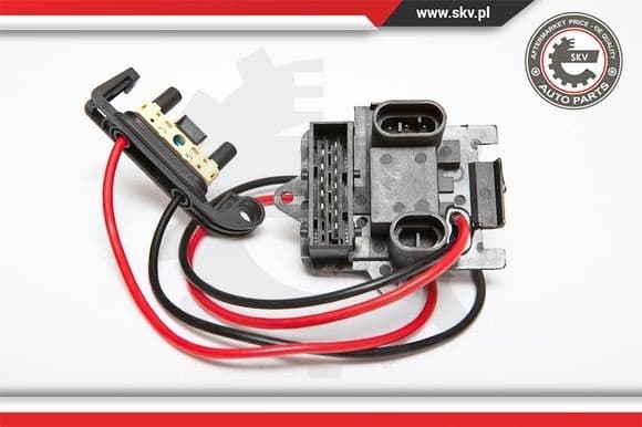 Resistor, interior blower 95SKV037 - image 3