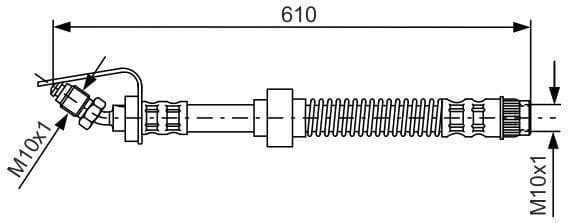 Brake Hose 1 987 476 907