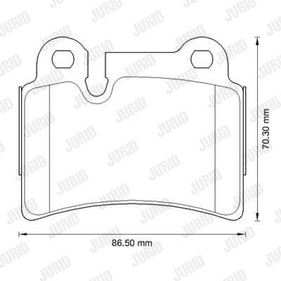 Brake Pad Set, disc brake 573297J