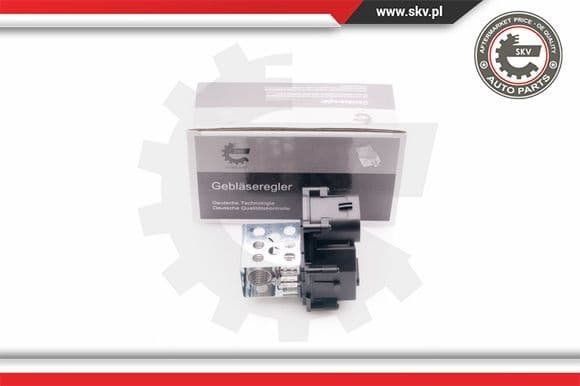 Resistor, interior blower 94SKV011