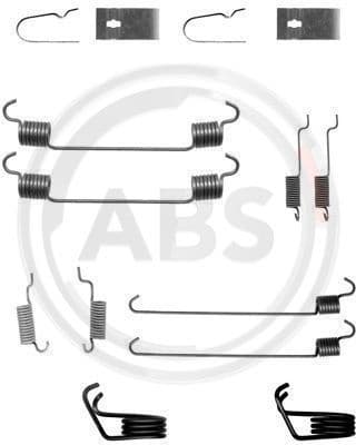 Accessory Kit, brake shoes 0799Q