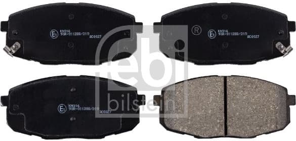 Brake Pad Set, disc brake 170119