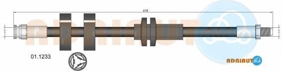 Brake Hose 01.1233
