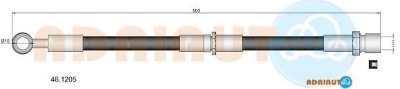 Brake Hose 46.1205