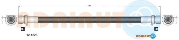 Brake Hose 12.1228