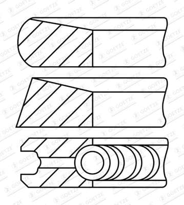 Piston Ring Set 08-448600-00