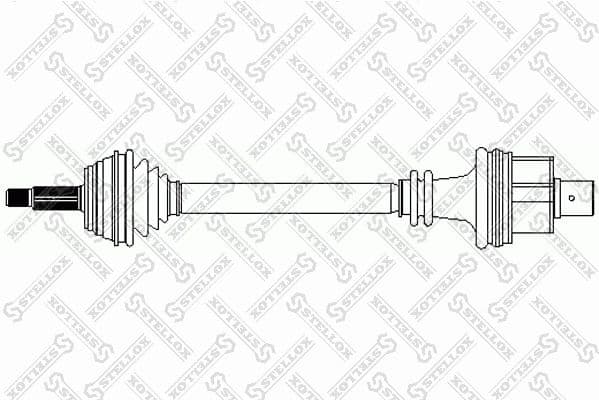 Drive Shaft 158 1020-SX