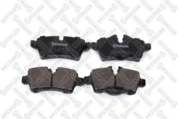 Brake Pad Set, disc brake 000 313B-SX