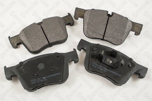 Brake Pad Set, disc brake 000 678B-SX