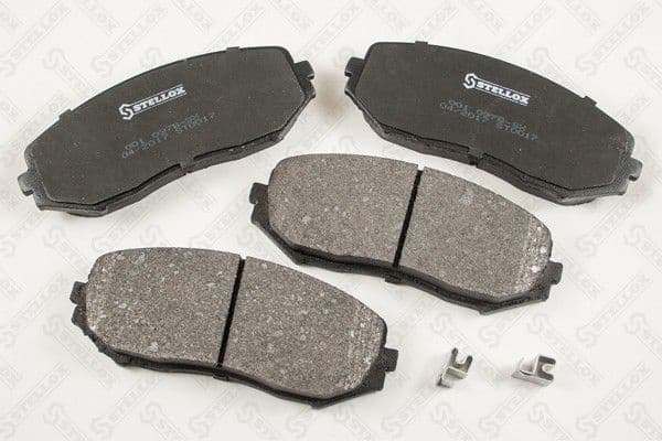 Brake Pad Set, disc brake 001 097B-SX