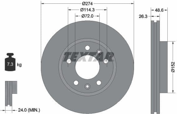 Brake Disc 92146900