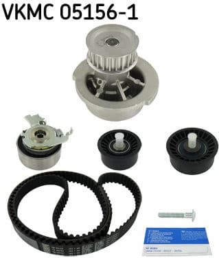 Timing belt kit with water pump SKF VKMC 05156-1