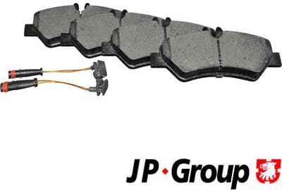 Brake Pad Set, disc brake JP 1163707610