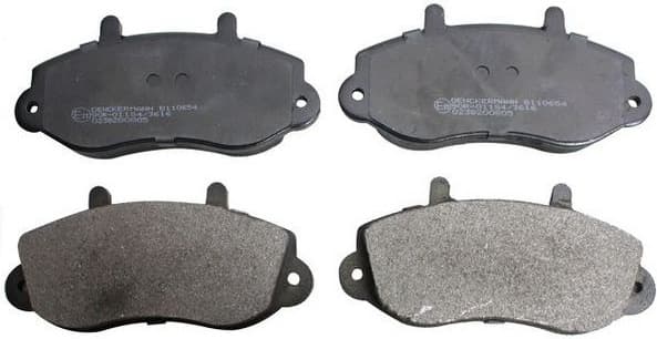 Brake Pad Set, disc brake B110654