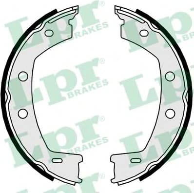 Brake shoes handbrake 89950