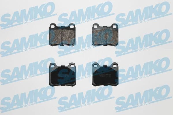 Brake Pad Set, disc brake 5SP158