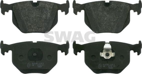 Brake Pad Set, disc brake 20 91 6175