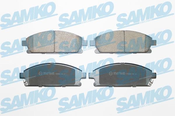 Brake Pad Set, disc brake 5SP846