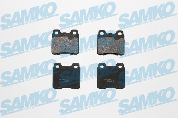 Brake Pad Set, disc brake 5SP317