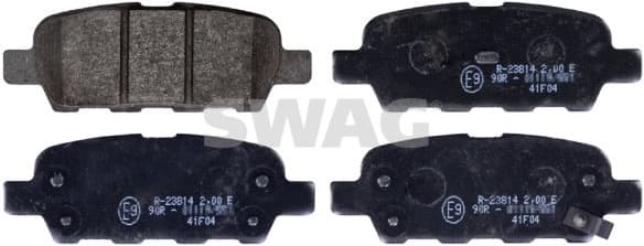 Brake Pad Set, disc brake 60 11 6198