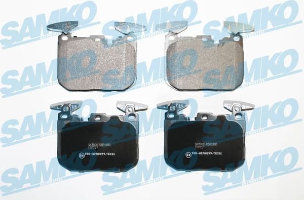 Brake Pad Set, disc brake 5SP1851