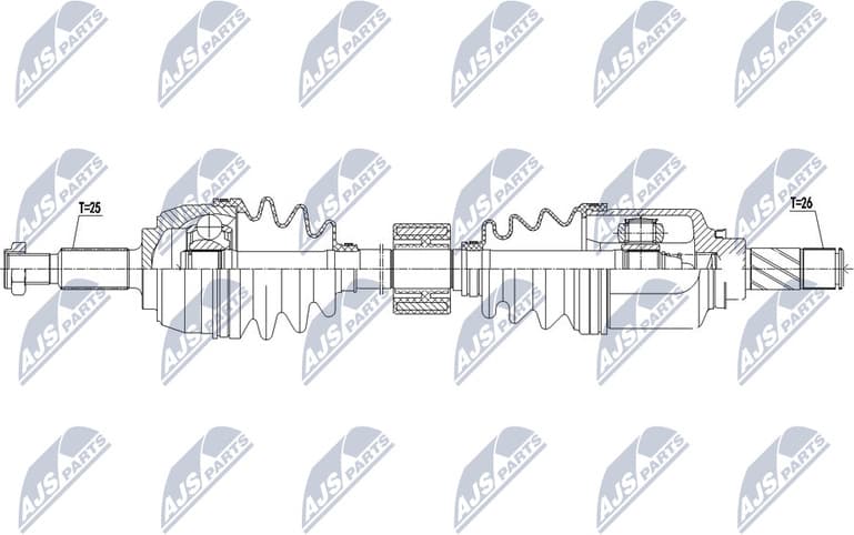 Drive Shaft NPW-RE-134