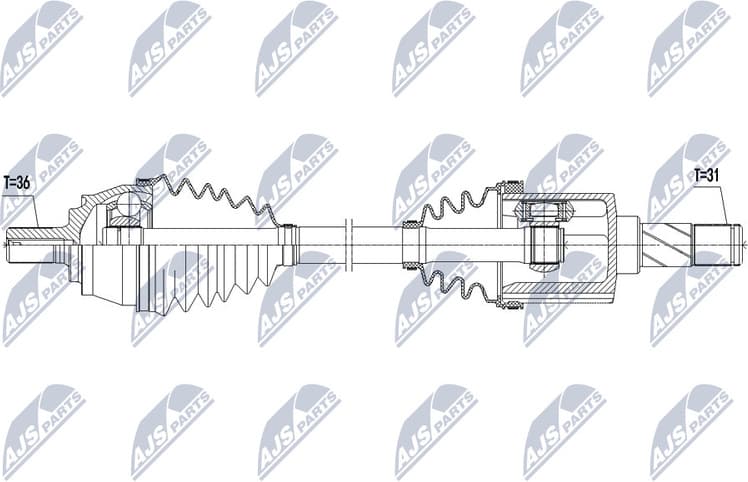 Drive Shaft NPW-VV-109