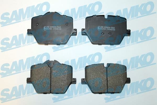 Brake Pad Set, disc brake 5SP2160