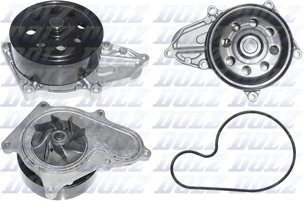 Water Pump, engine cooling H143