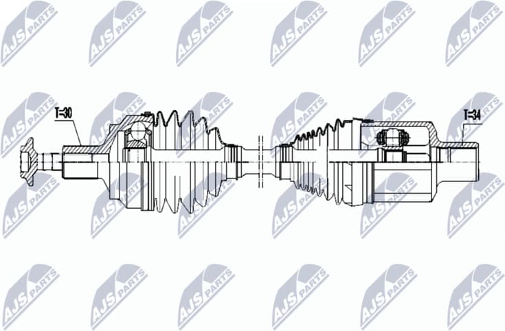 Drive Shaft NPW-ME-060