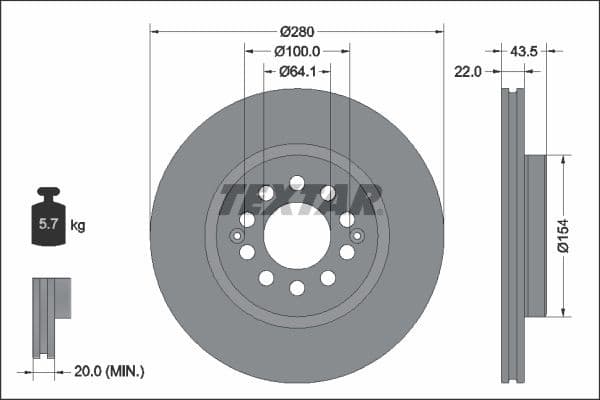 Brake Disc PRO 92342603