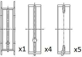 Crankshaft Bearing BM1049-STD