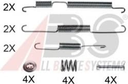 Accessory Kit, parking brake shoes 0009Q