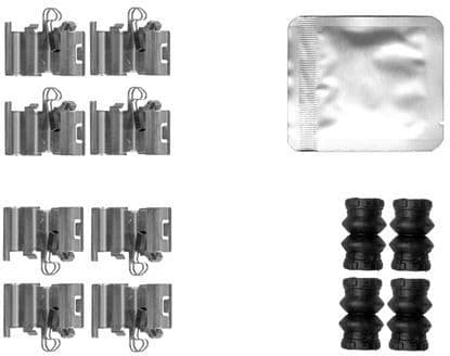 Accessory Kit, disc brake pad 82561200