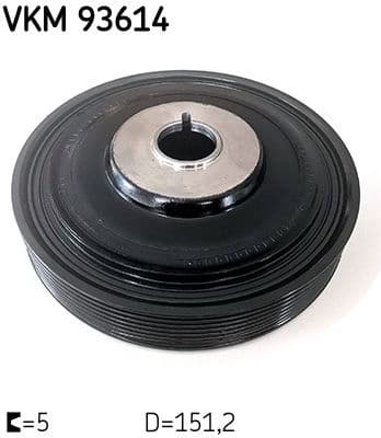 Belt Pulley, crankshaft VKM93614