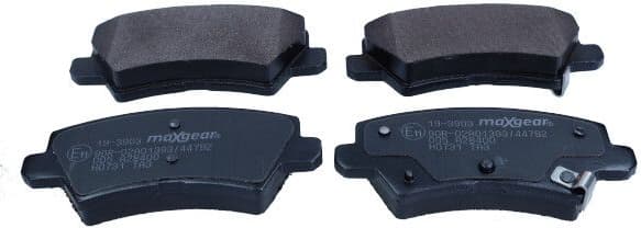 Brake Pad Set, disc brake 19-3903