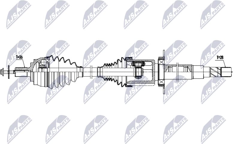 Drive Shaft NPW-VV-171