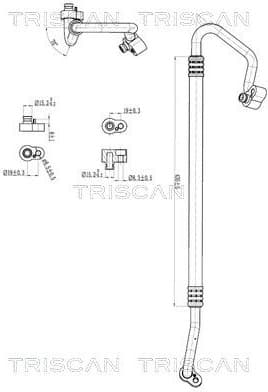 High/Low-pressure Line, air conditioning 9010 29023